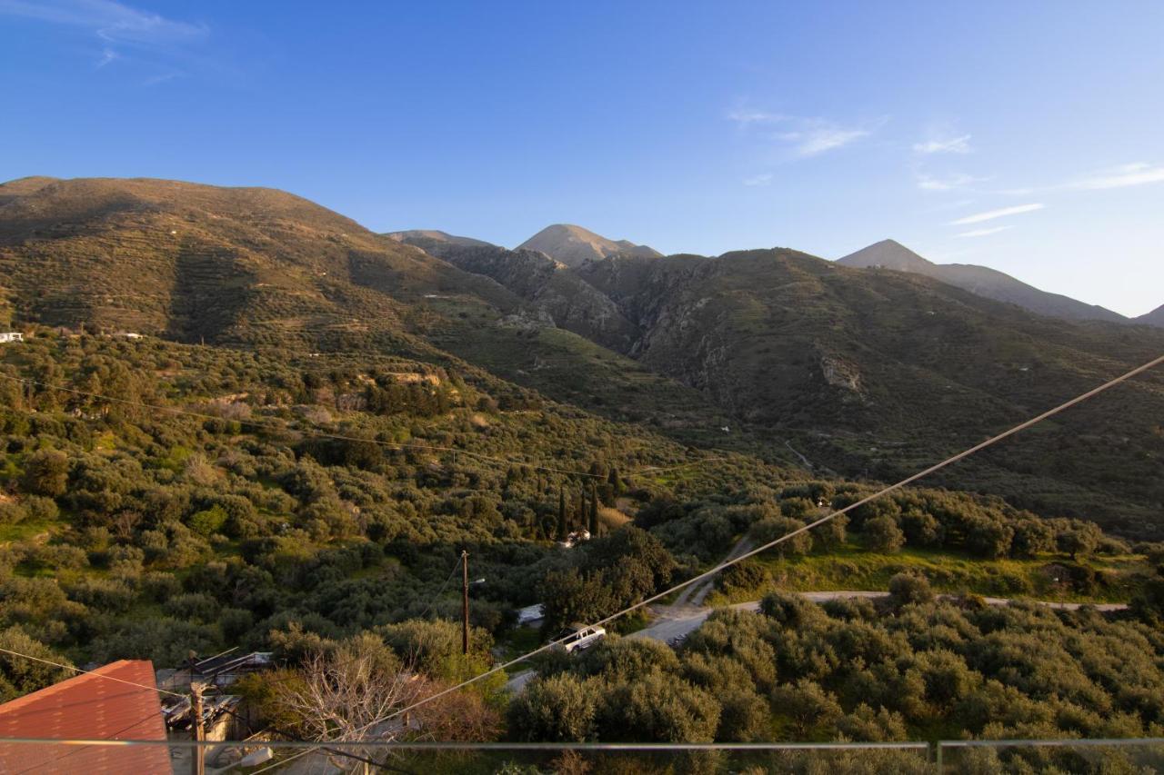 The Mountain House - Authentic Cretan Hideaway - Breathtaking And Nature Views Tourloti Ngoại thất bức ảnh
