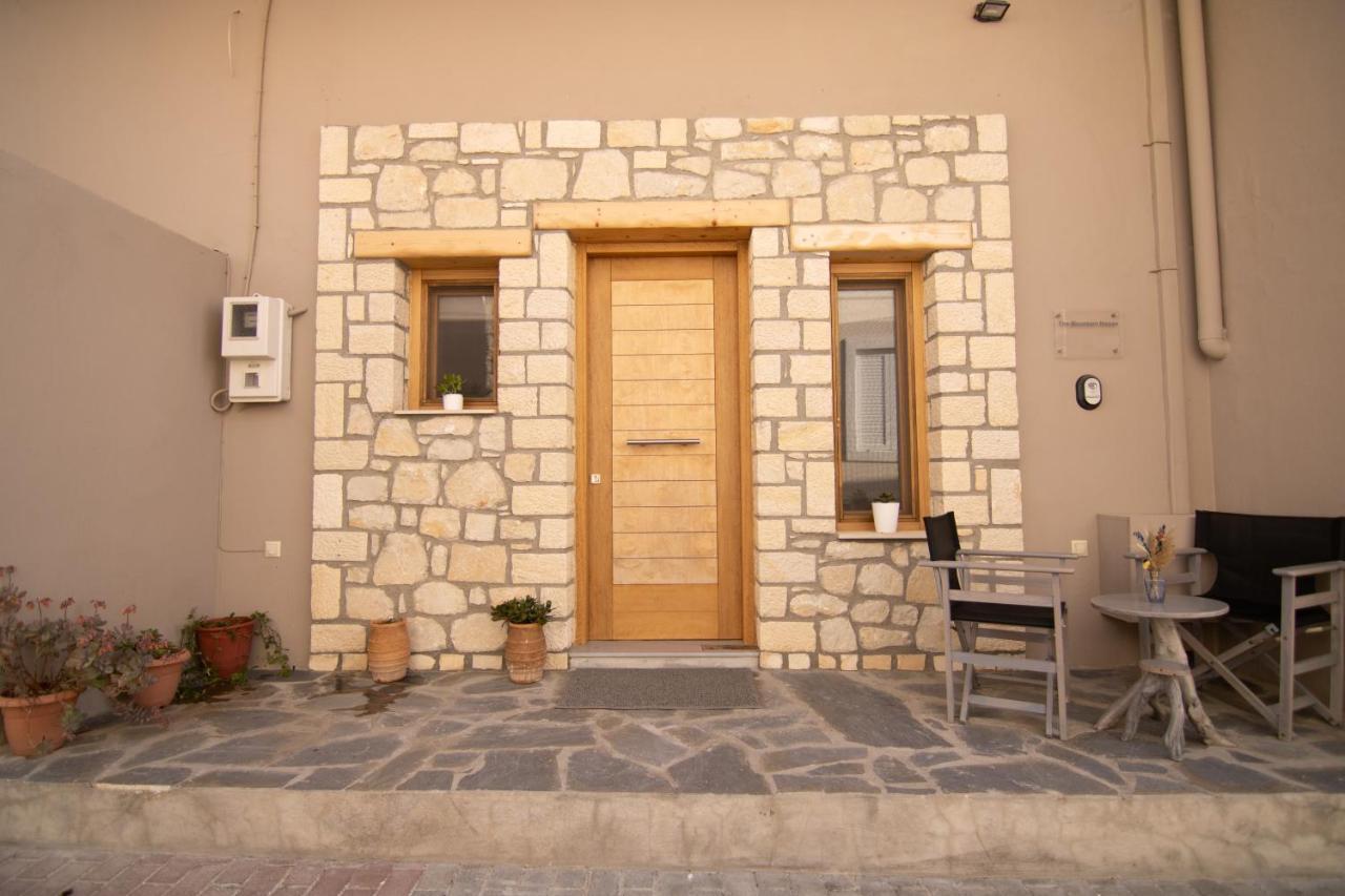 The Mountain House - Authentic Cretan Hideaway - Breathtaking And Nature Views Tourloti Ngoại thất bức ảnh